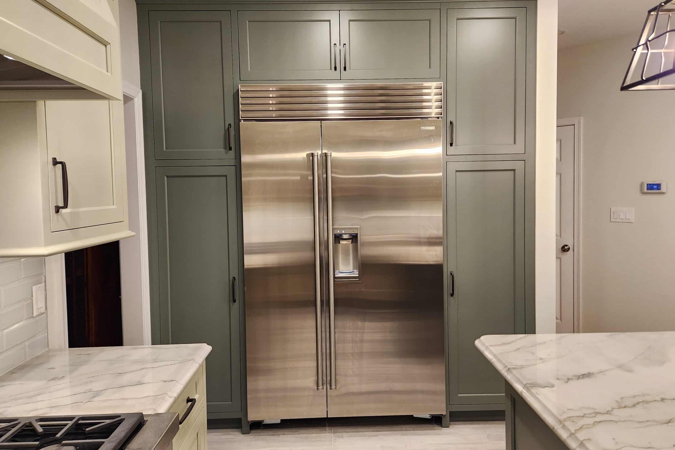 Brand New Fridge In A Fully Remodeled Kitchen