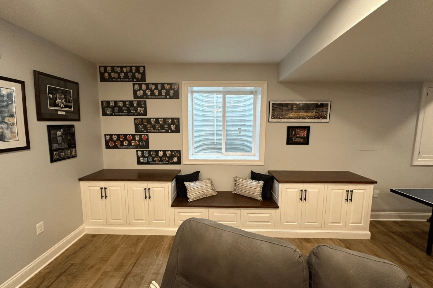 Remodeling Of Cabinets With Sitting Area In Lansdowne Pa