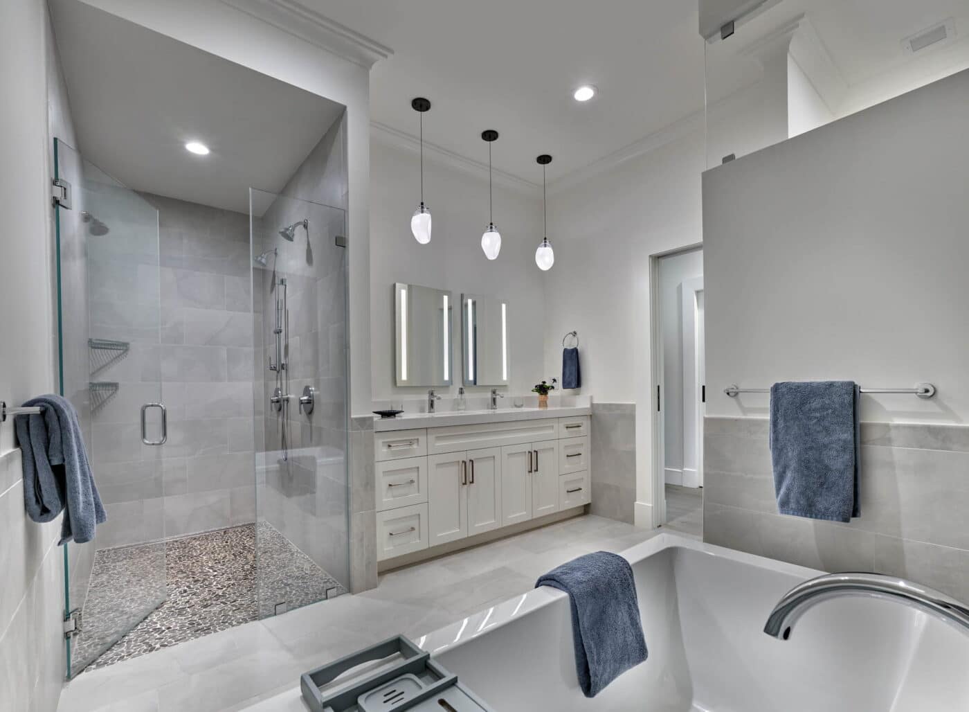 A Newly Remodeled Bathroom By Home Remodeling Contractors In West Pikeland Pa