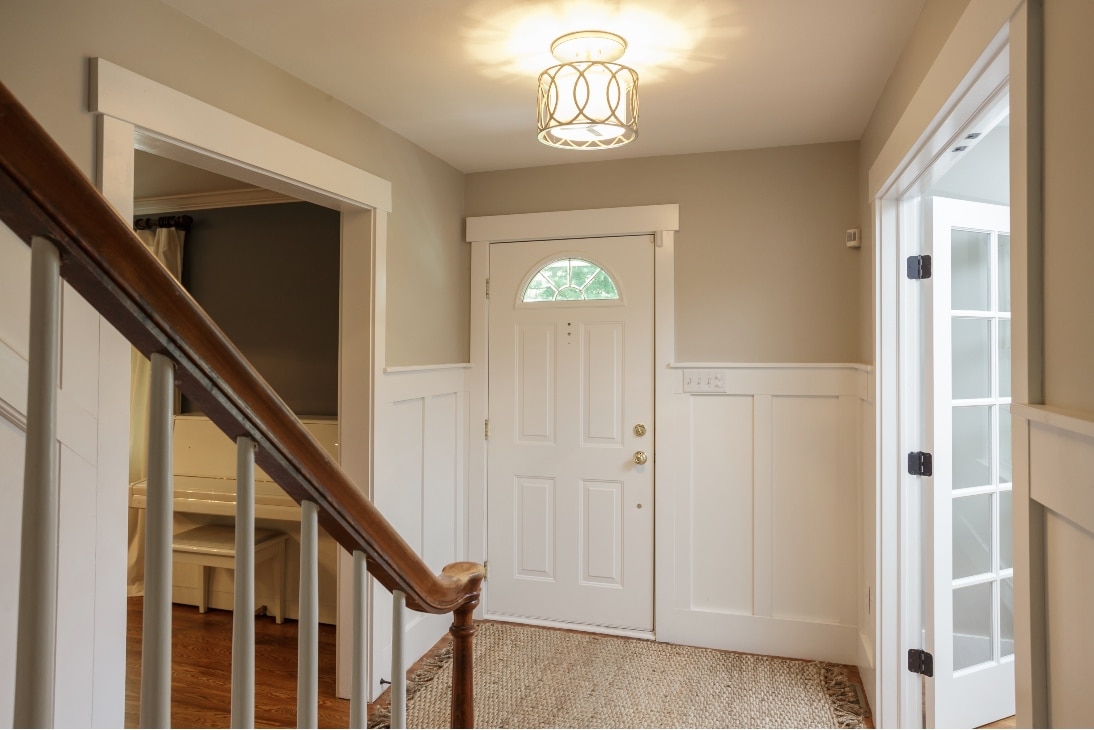 A Foyer In A House. In Villanova Pa