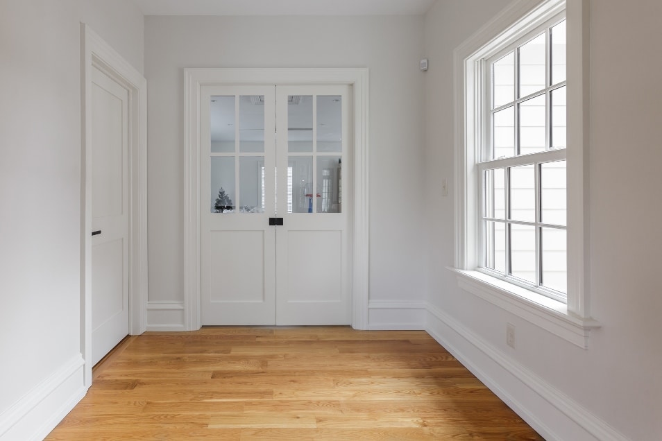 An Empty Room, Newly Finished By A Home Remodeling Contractor In Upper Uwchlan Pa