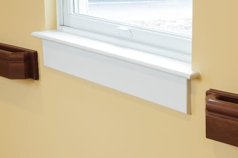 A Custom Window Sill Crafted By A Home Remodeling Contractor In Narberth Pa